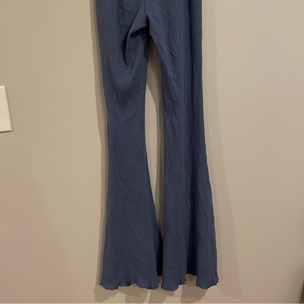 ribbed aerie flare leggings